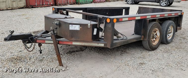 image for item DN4197 2013 Shop built  equipment trailer