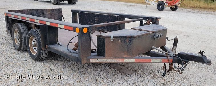 image for item DN4197 2013 Shop built  equipment trailer