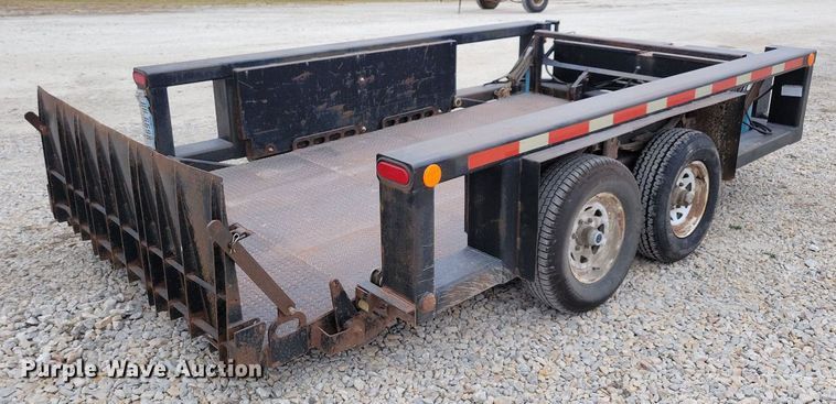 image for item DN4197 2013 Shop built  equipment trailer