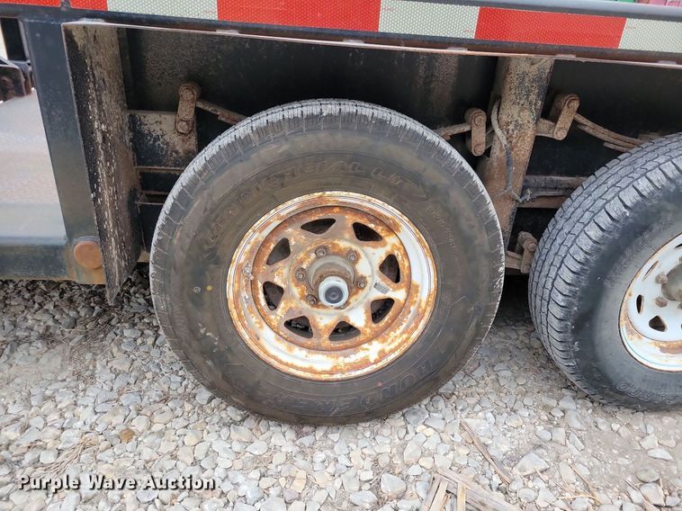 image for item DN4197 2013 Shop built  equipment trailer