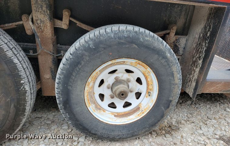 image for item DN4197 2013 Shop built  equipment trailer