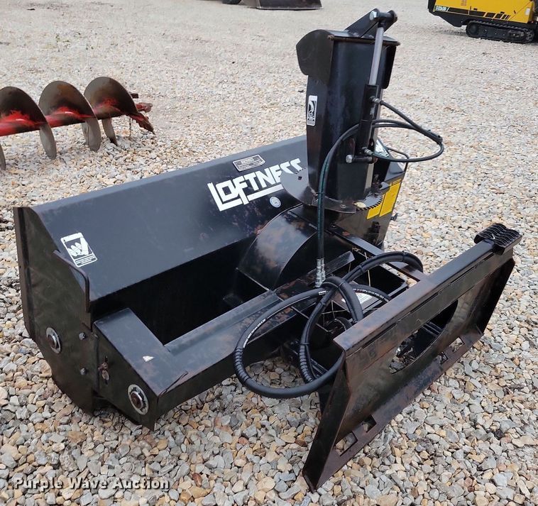image for item DN4205 Loftness  skid steer snow blower
