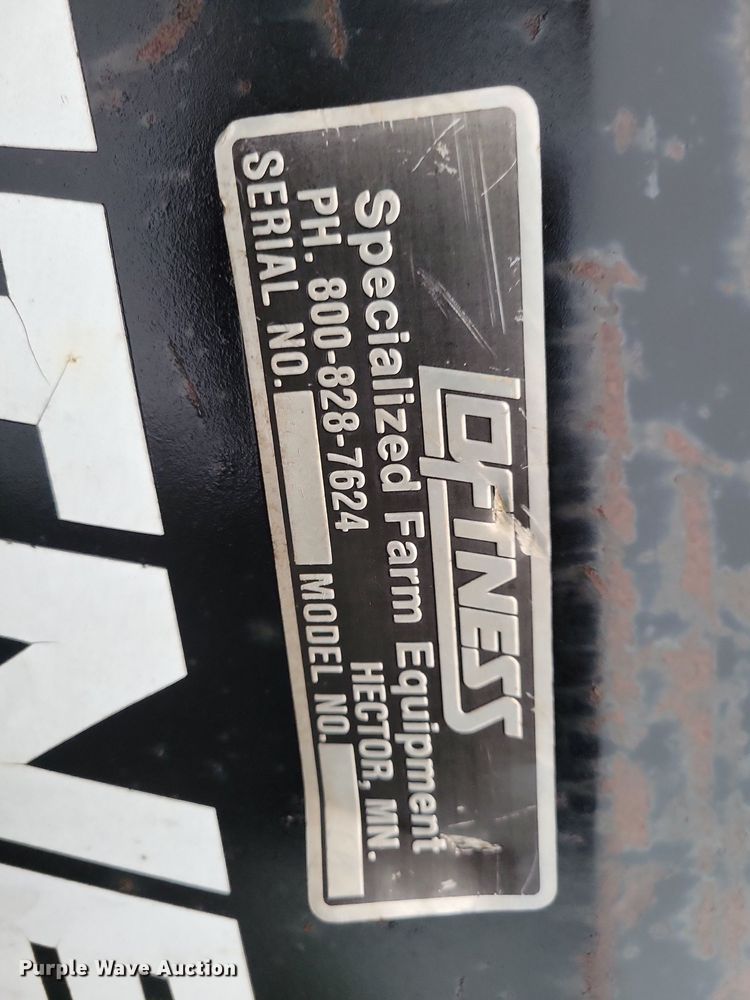 image for item DN4205 Loftness  skid steer snow blower