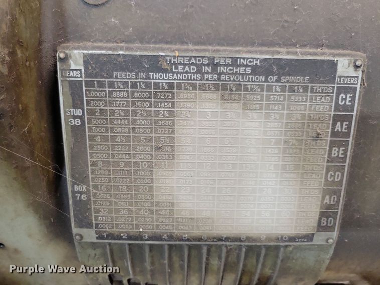 image for item DN4209 American Pacemaker  metal lathe