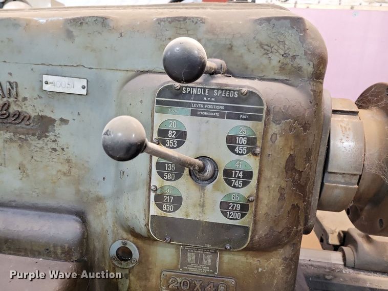 image for item DN4209 American Pacemaker  metal lathe
