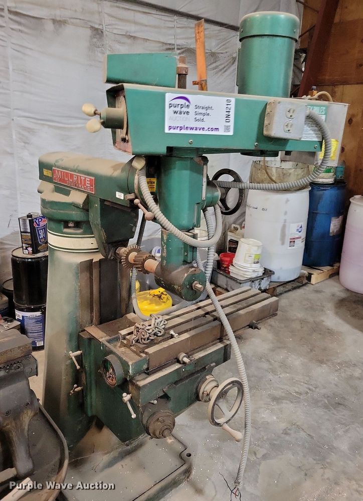 image for item DN4210 Powermatic Millrite  milling machine