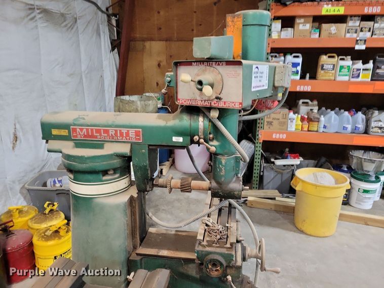 image for item DN4210 Powermatic Millrite  milling machine