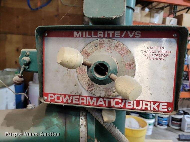 image for item DN4210 Powermatic Millrite  milling machine