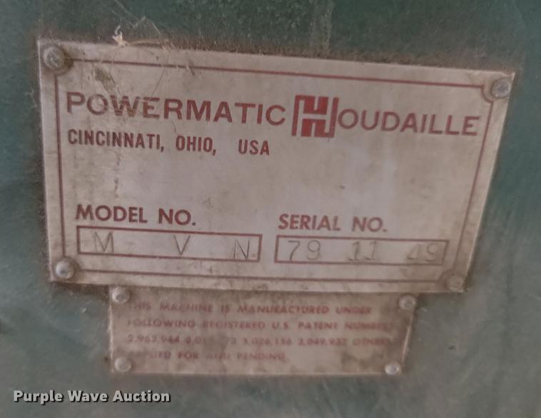 image for item DN4210 Powermatic Millrite  milling machine