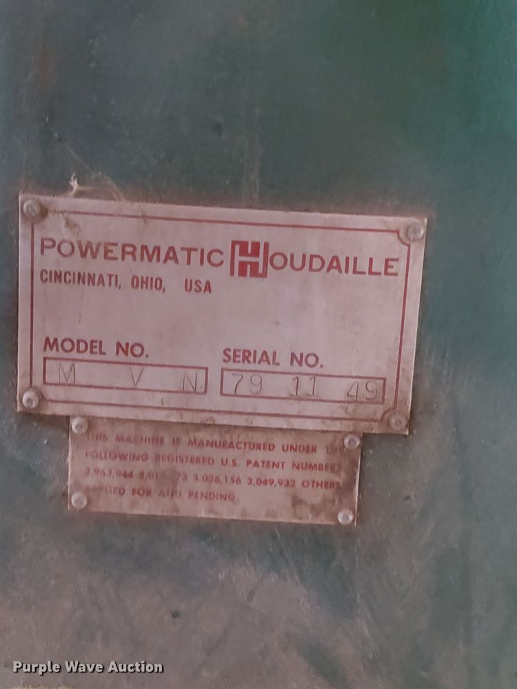 image for item DN4210 Powermatic Millrite  milling machine