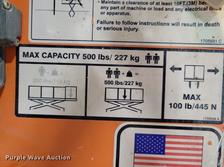 image for item DN4212 2014 JLG 1930ES  scissor lift