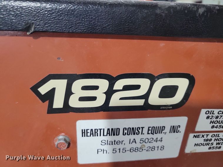 image for item DN4213 2003 Ditch Witch 1820H  trencher