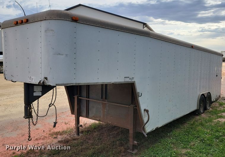 image for item DN4217 1993 Featherlite Econolite  enclosed cargo trailer