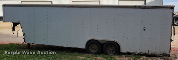 image for item DN4217 1993 Featherlite Econolite  enclosed cargo trailer