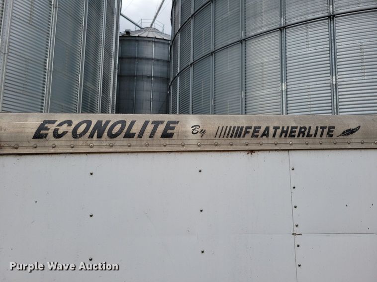 image for item DN4217 1993 Featherlite Econolite  enclosed cargo trailer