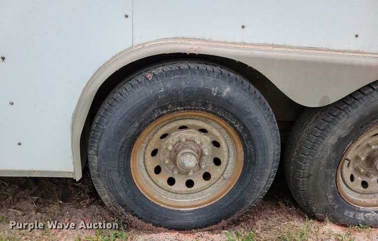 image for item DN4217 1993 Featherlite Econolite  enclosed cargo trailer