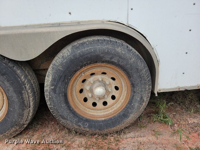 image for item DN4217 1993 Featherlite Econolite  enclosed cargo trailer