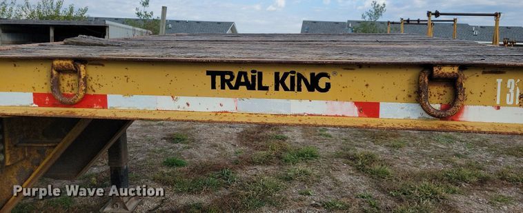 image for item DN4218 2000 Trail King TK80RG  drop deck equipment trailer