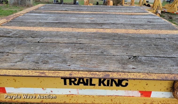 image for item DN4218 2000 Trail King TK80RG  drop deck equipment trailer