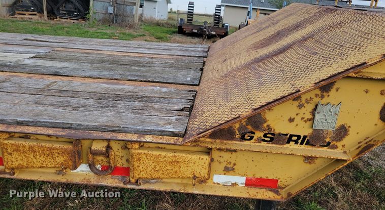 image for item DN4218 2000 Trail King TK80RG  drop deck equipment trailer