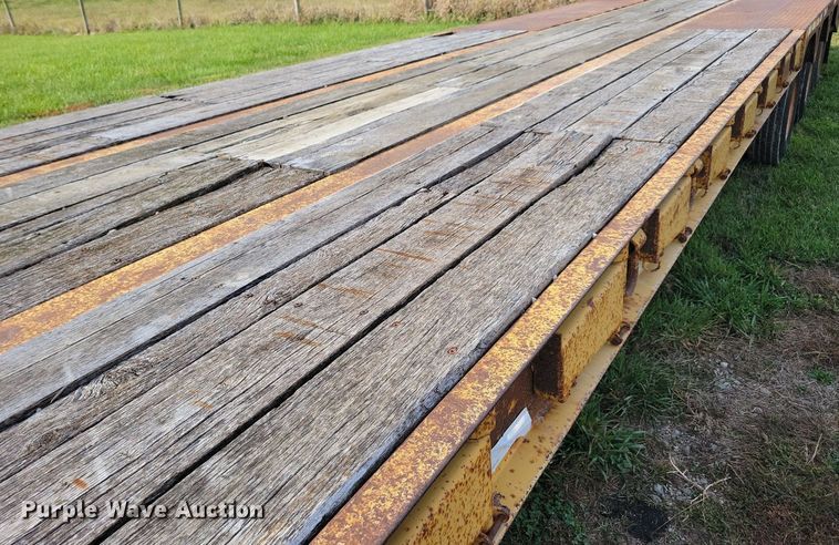 image for item DN4218 2000 Trail King TK80RG  drop deck equipment trailer