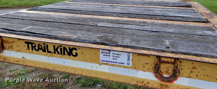 image for item DN4218 2000 Trail King TK80RG  drop deck equipment trailer