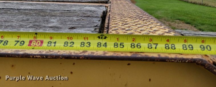 image for item DN4218 2000 Trail King TK80RG  drop deck equipment trailer