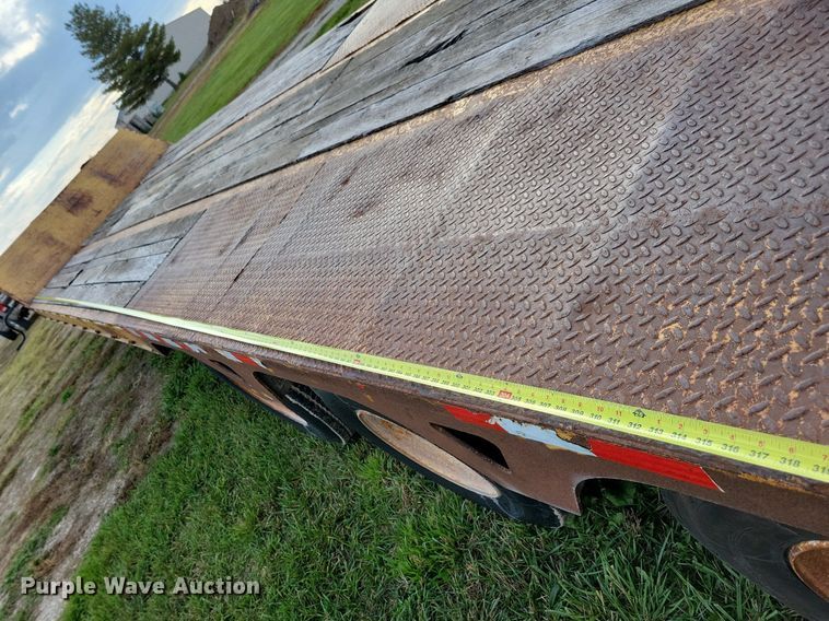 image for item DN4218 2000 Trail King TK80RG  drop deck equipment trailer