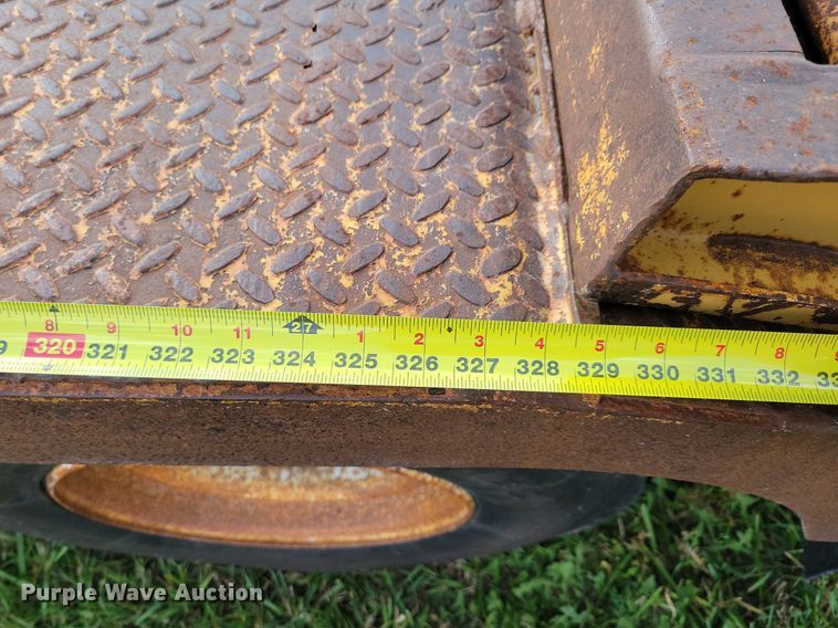 image for item DN4218 2000 Trail King TK80RG  drop deck equipment trailer