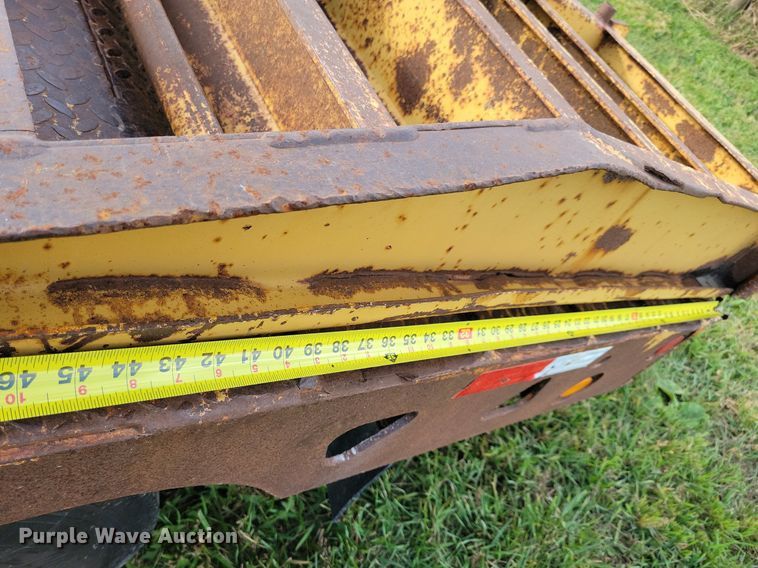 image for item DN4218 2000 Trail King TK80RG  drop deck equipment trailer