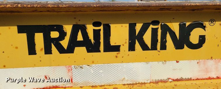 image for item DN4218 2000 Trail King TK80RG  drop deck equipment trailer