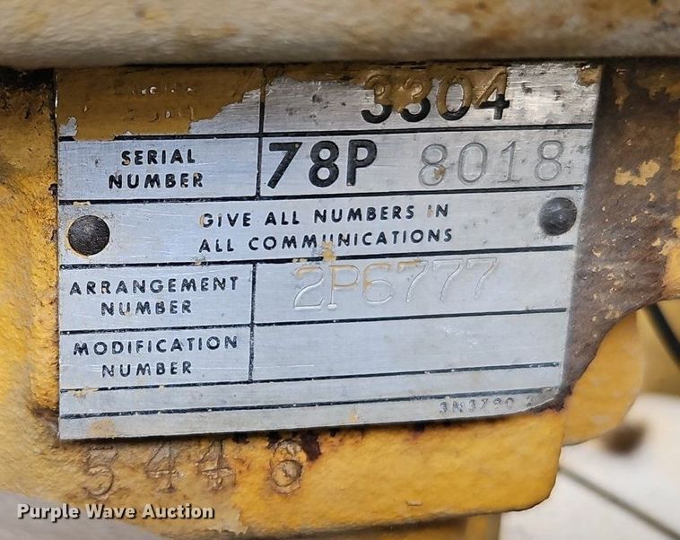 image for item DN7028 1973 Caterpillar 920  wheel loader