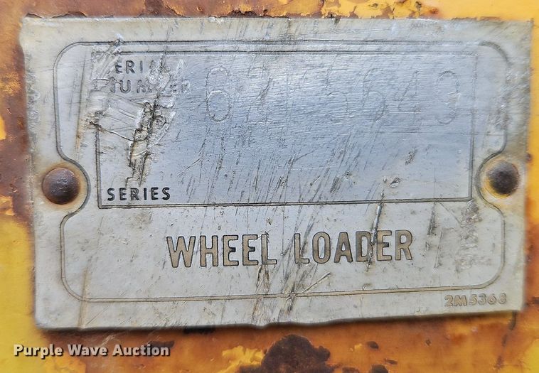 image for item DN7028 1973 Caterpillar 920  wheel loader