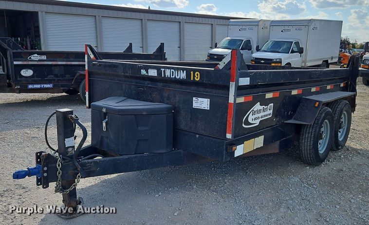image for item DN7030 2008 Liberty Travalong  dump trailer