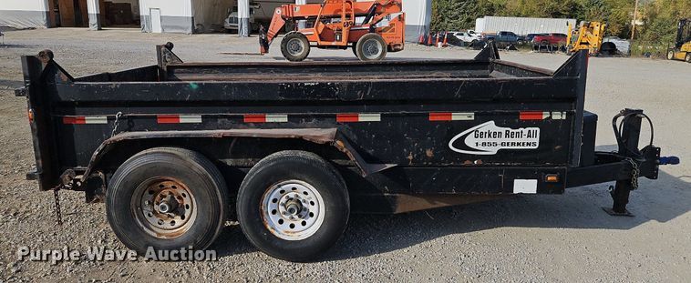 image for item DN7030 2008 Liberty Travalong  dump trailer