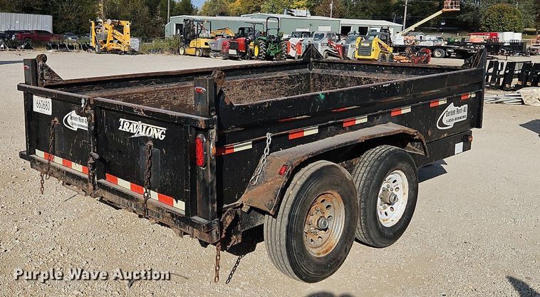 image for item DN7030 2008 Liberty Travalong  dump trailer