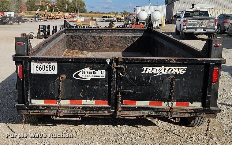 image for item DN7030 2008 Liberty Travalong  dump trailer