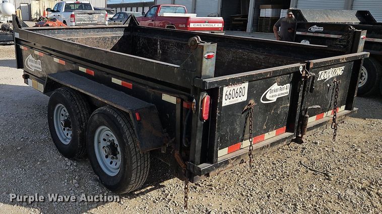 image for item DN7030 2008 Liberty Travalong  dump trailer