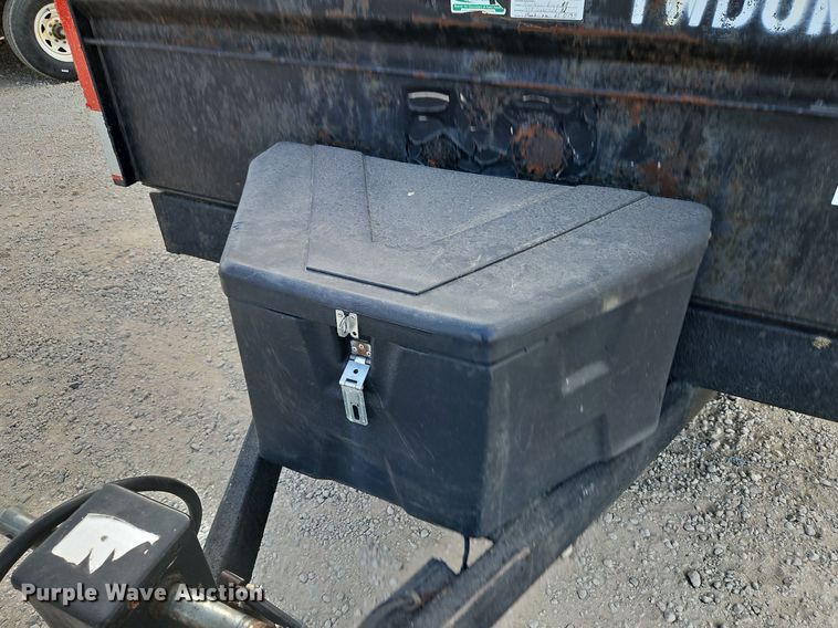 image for item DN7030 2008 Liberty Travalong  dump trailer