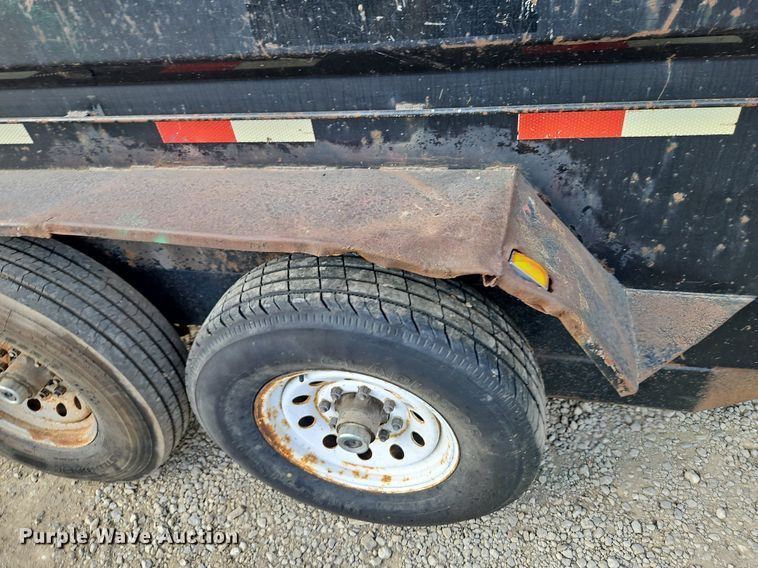 image for item DN7030 2008 Liberty Travalong  dump trailer