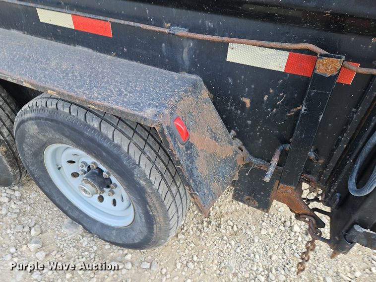 image for item DN7030 2008 Liberty Travalong  dump trailer