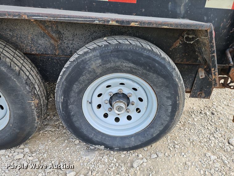 image for item DN7030 2008 Liberty Travalong  dump trailer