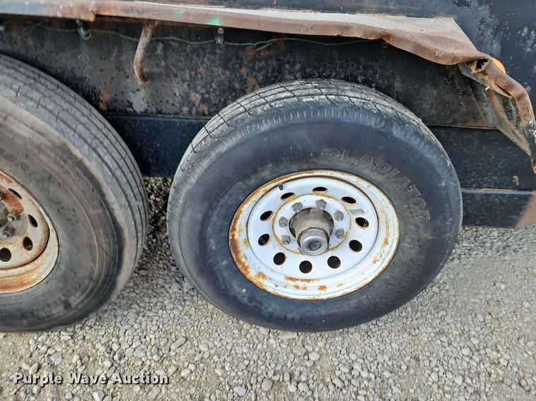 image for item DN7030 2008 Liberty Travalong  dump trailer