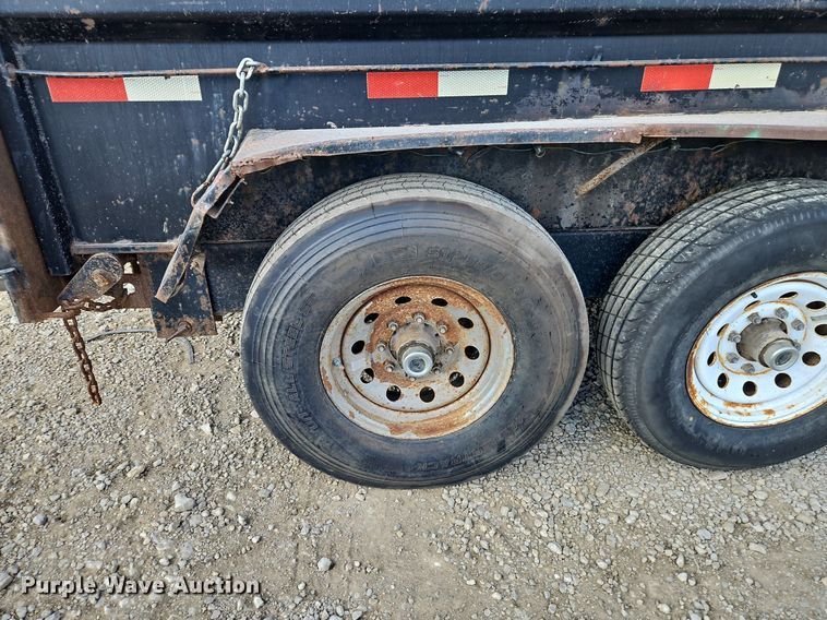 image for item DN7030 2008 Liberty Travalong  dump trailer