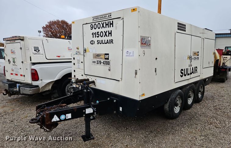 image for item DN7033 2012 Sullair 900XHH1Q50XH  air compressor