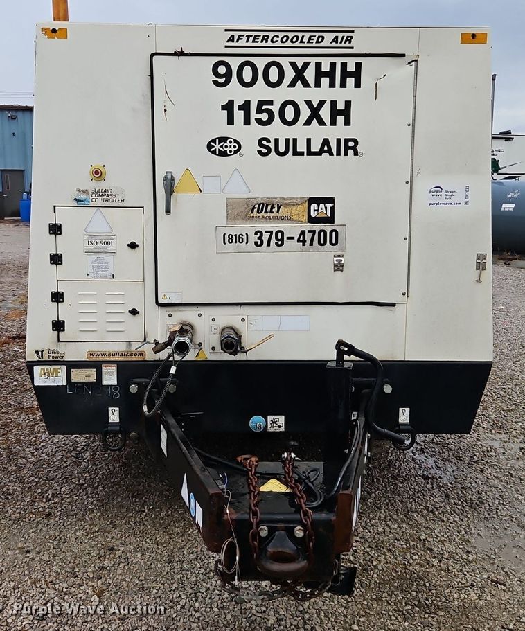 image for item DN7033 2012 Sullair 900XHH1Q50XH  air compressor