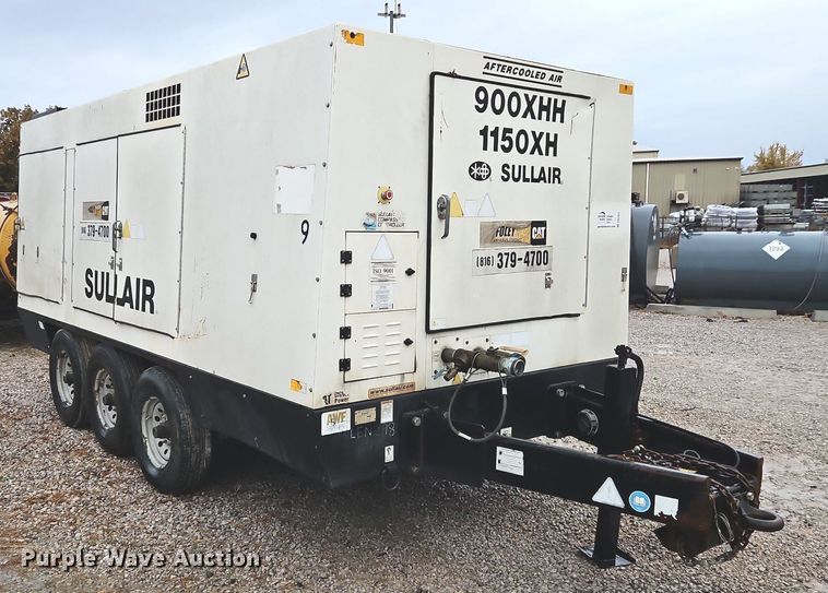 image for item DN7033 2012 Sullair 900XHH1Q50XH  air compressor