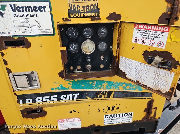 image for item DN7034 2012 Vermeer LP855 SDT  vacuum excavator