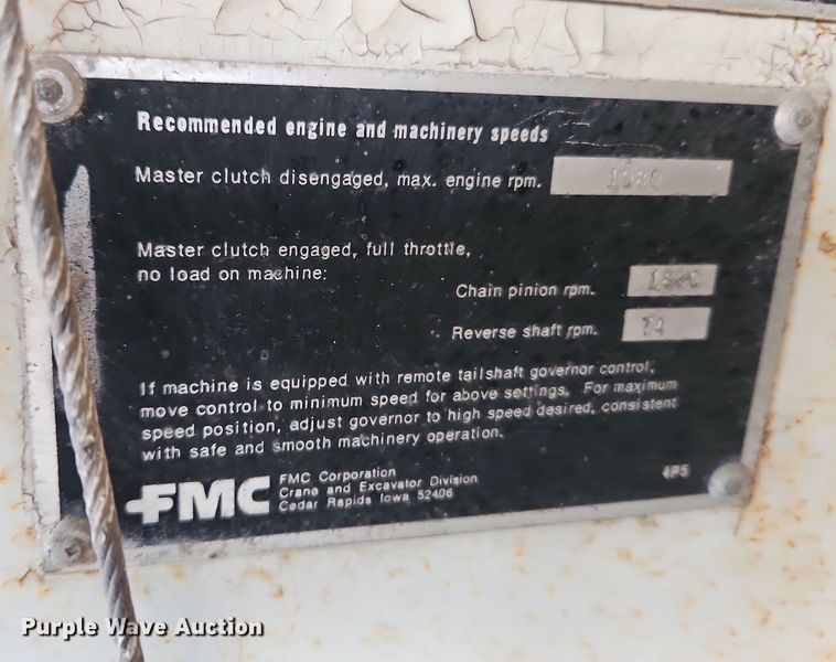 image for item DN7050 FMC Link-Belt  crane