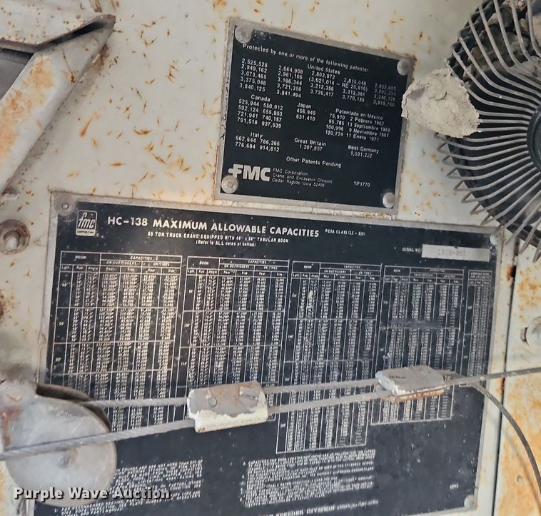 image for item DN7050 FMC Link-Belt  crane